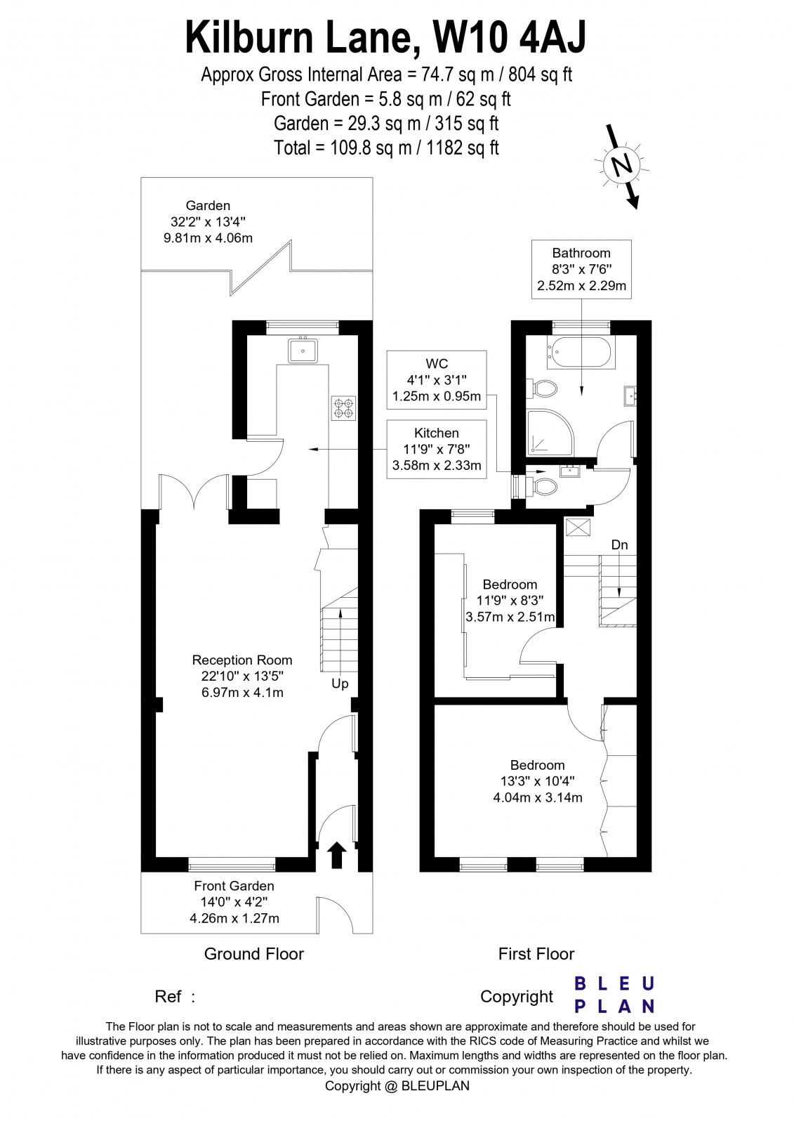 Kilburn Lane, W10 floorplan