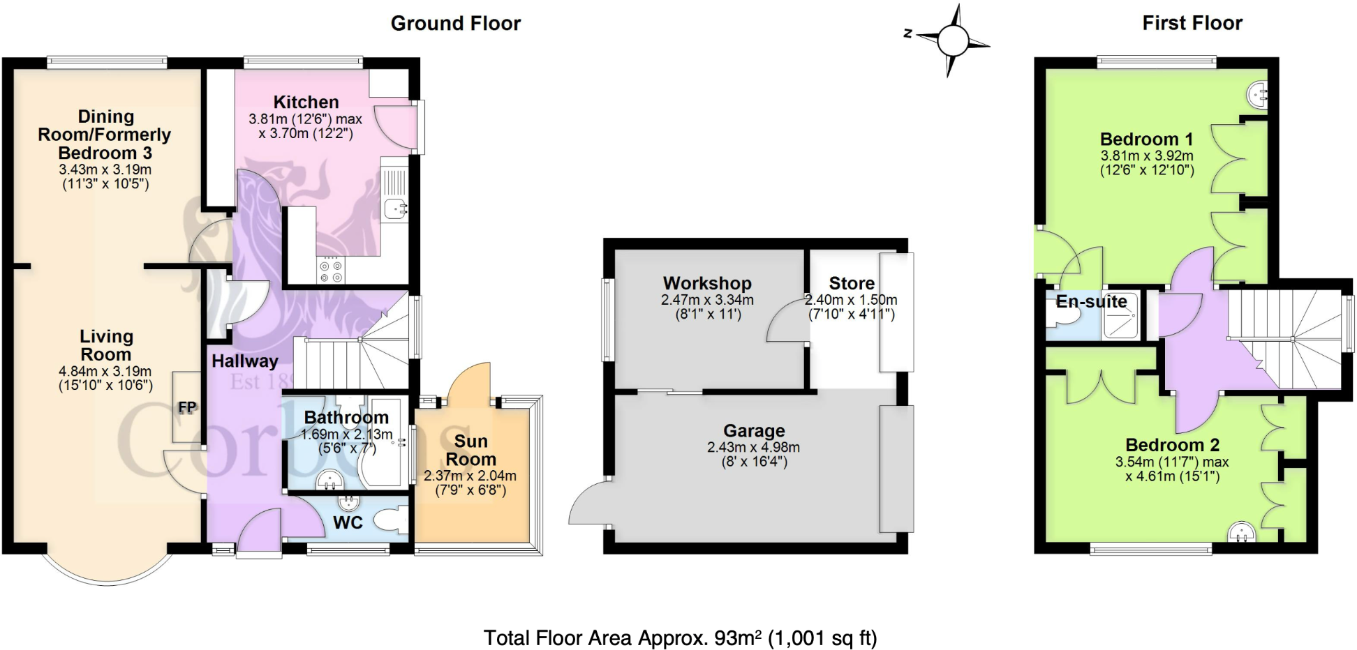 Benlease Way, Swanage floorplan