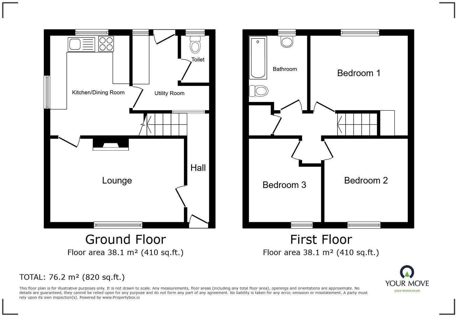 Lansbury Grove, Stoke-on-Trent, Staffordshire, ST3 floorplan