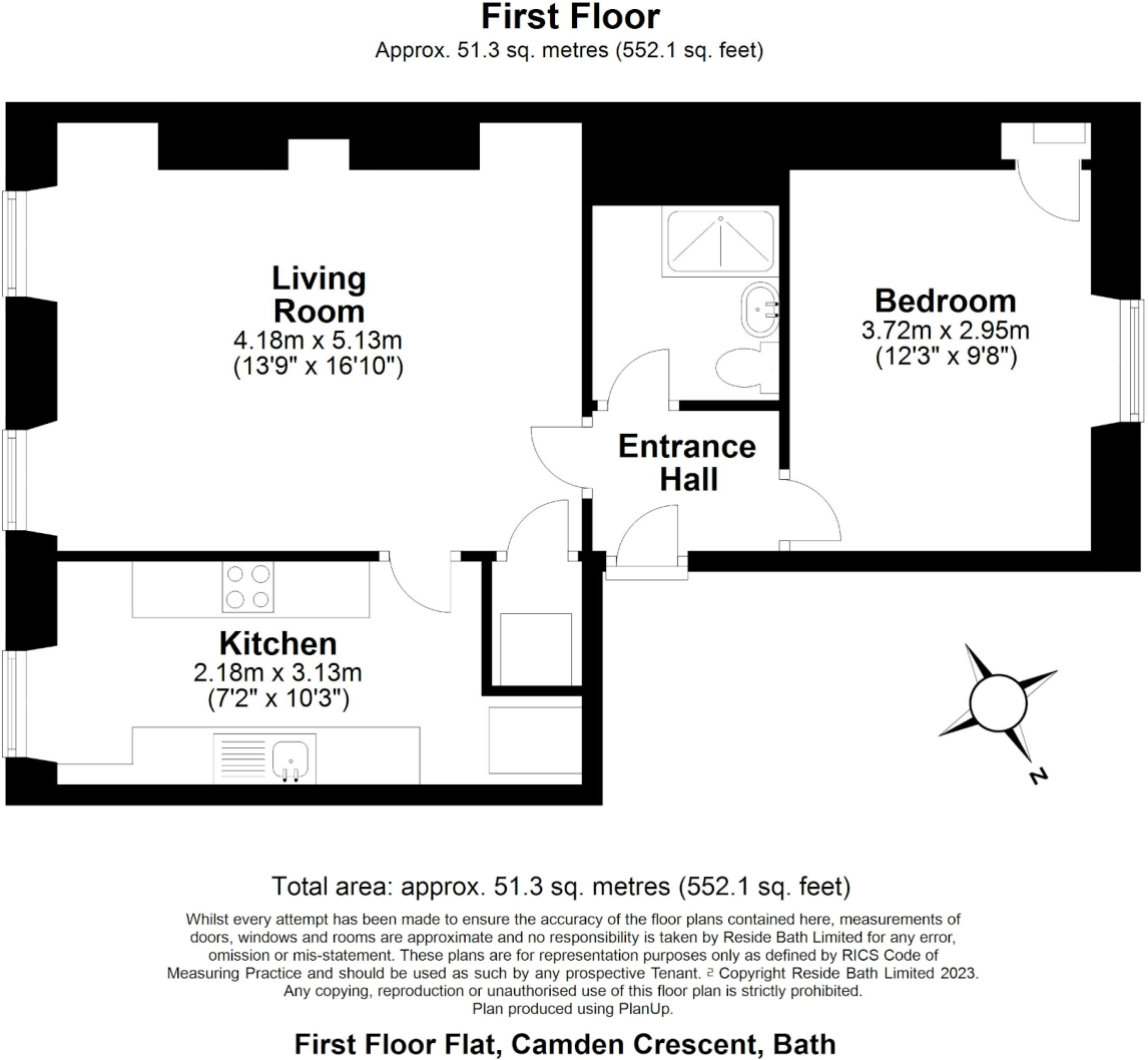 Camden Crescent floorplan