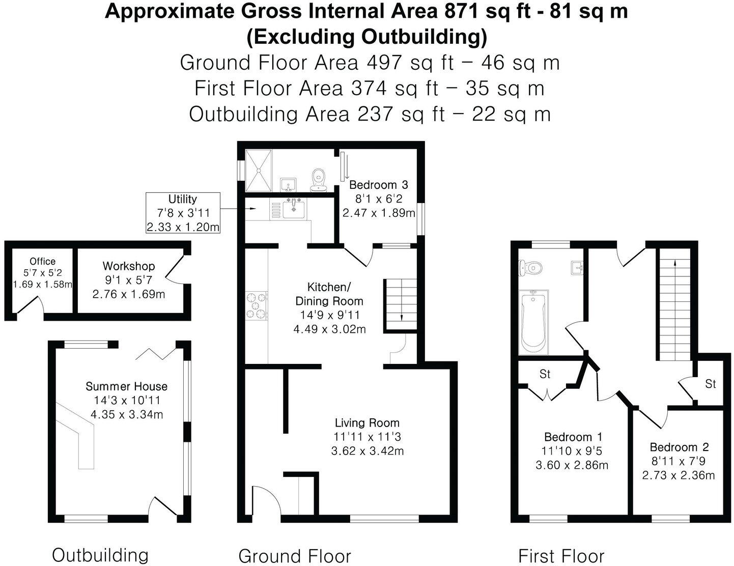 The Street, Puttenham, Guildford, GU3 1AT floorplan