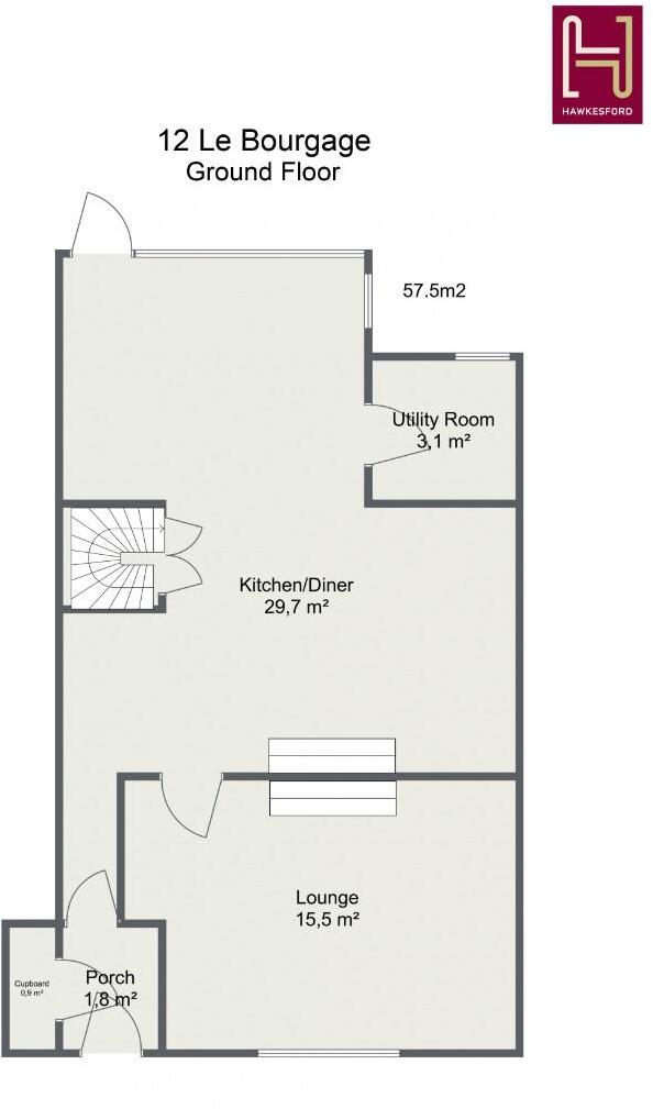 Le Bourgage, Alderney floorplan