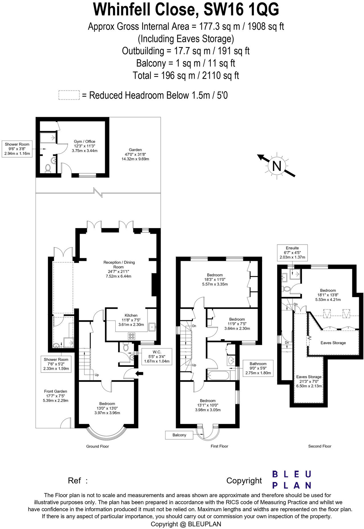Whinfell Close, London, Greater London floorplan