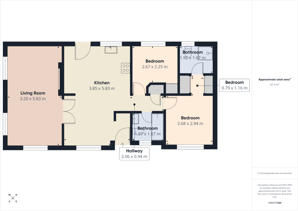 WP19 Woodlands Park Swindon Lane, Cheltenham, GL50 floorplan