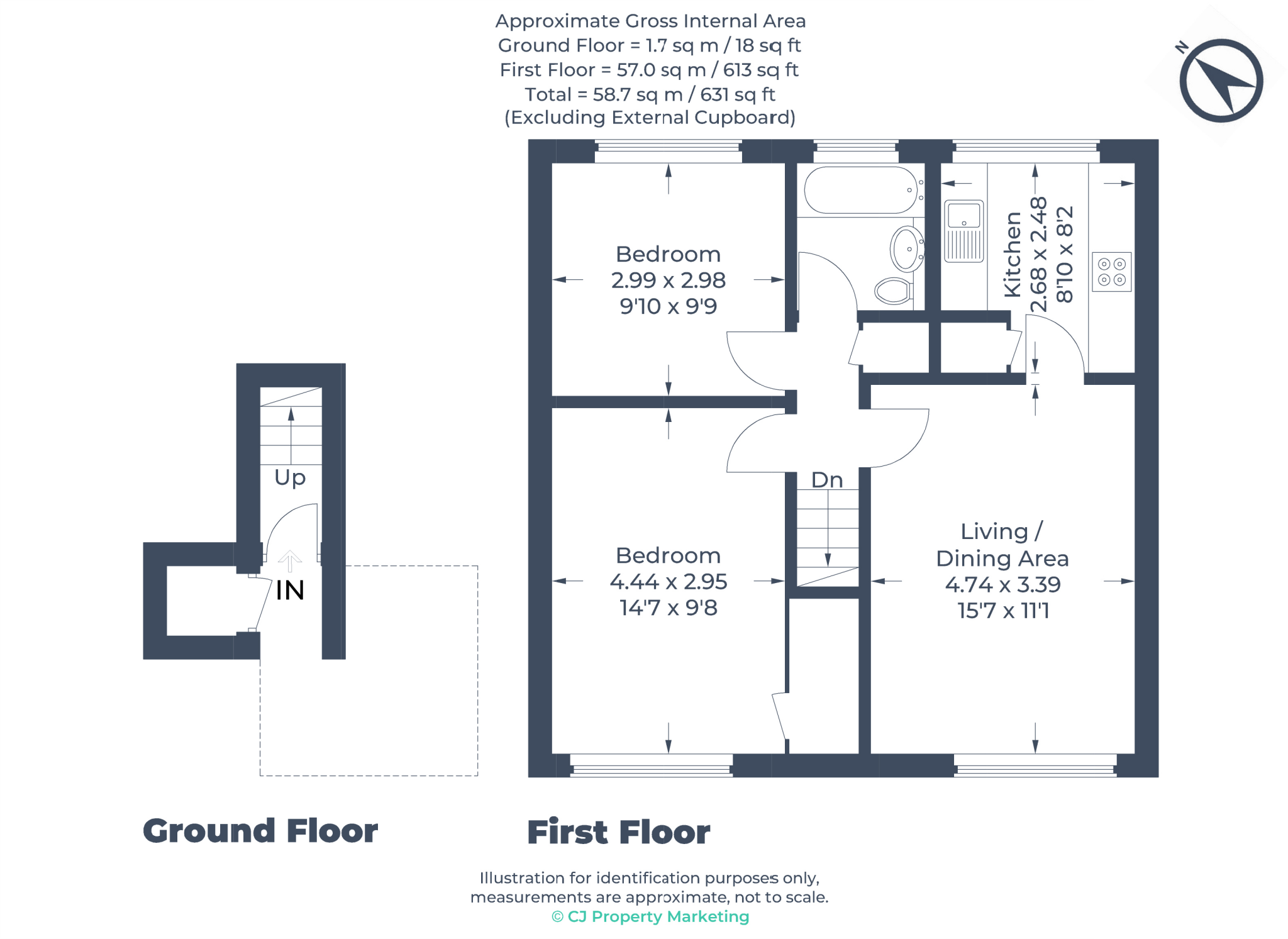 Abingdon, Oxfordshire floorplan