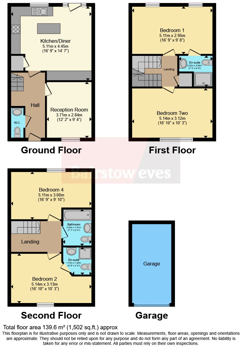 Ruby Way, Mansfield, Nottinghamshire, NG18 floorplan