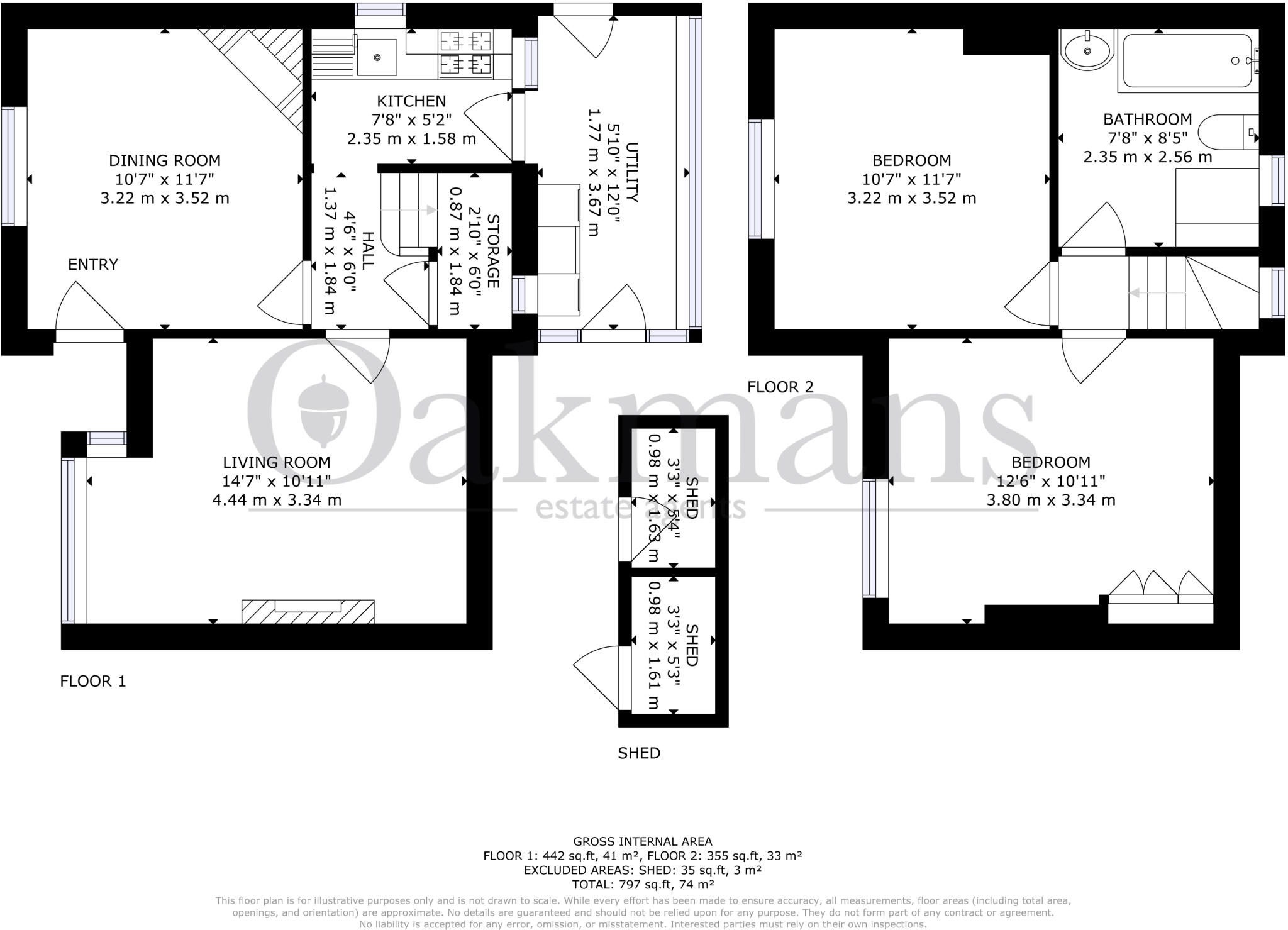 Warwards Lane, Birmingham, B29 floorplan