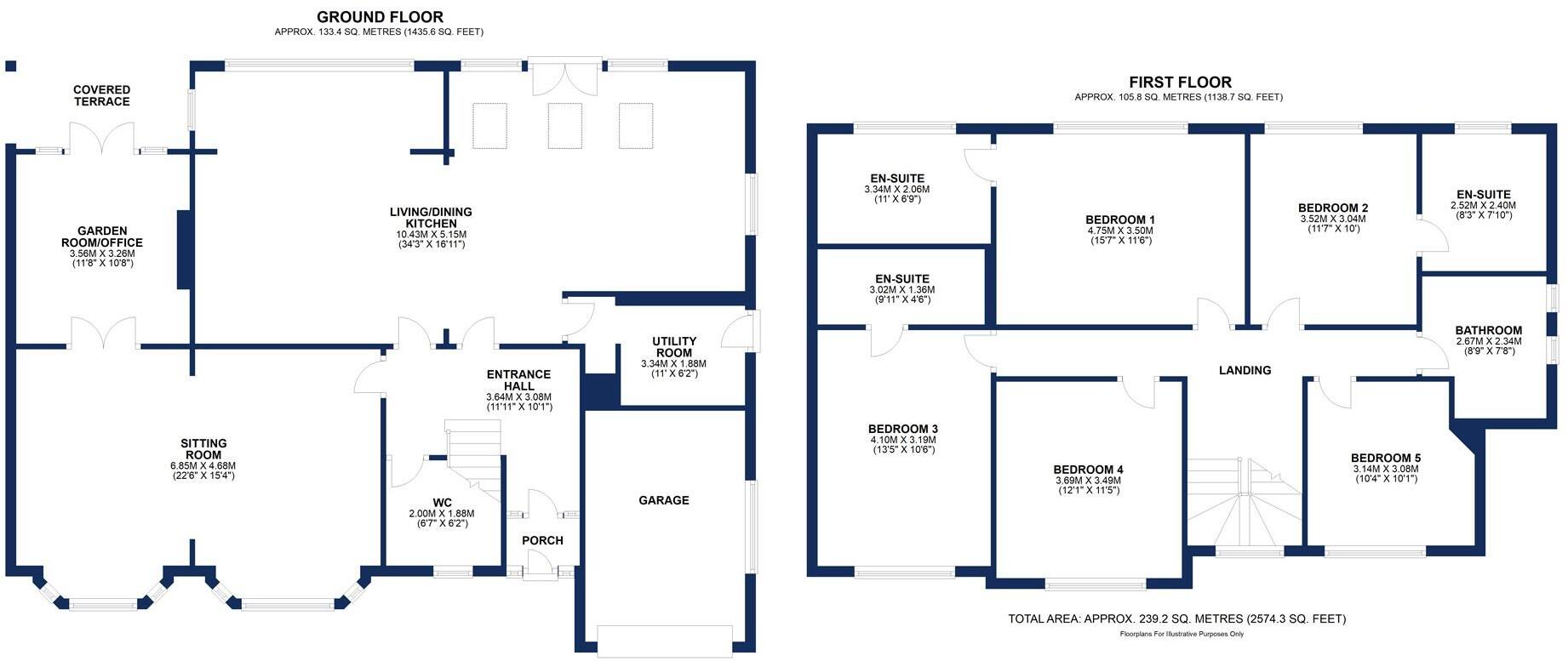 Woodhead Road, Hale floorplan