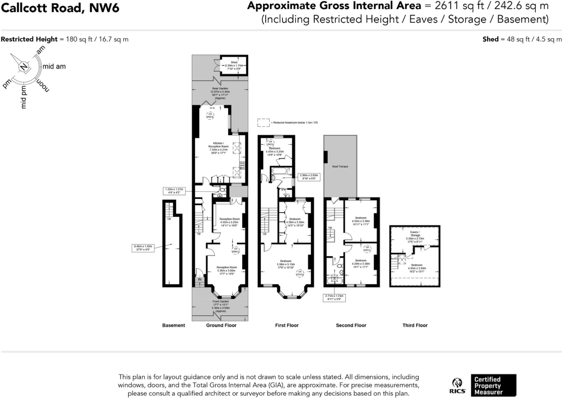 Callcott Road, Brondesbury Park, London, NW6 floorplan