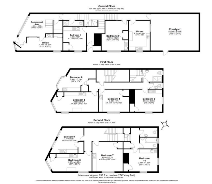 Rooms Available floorplan