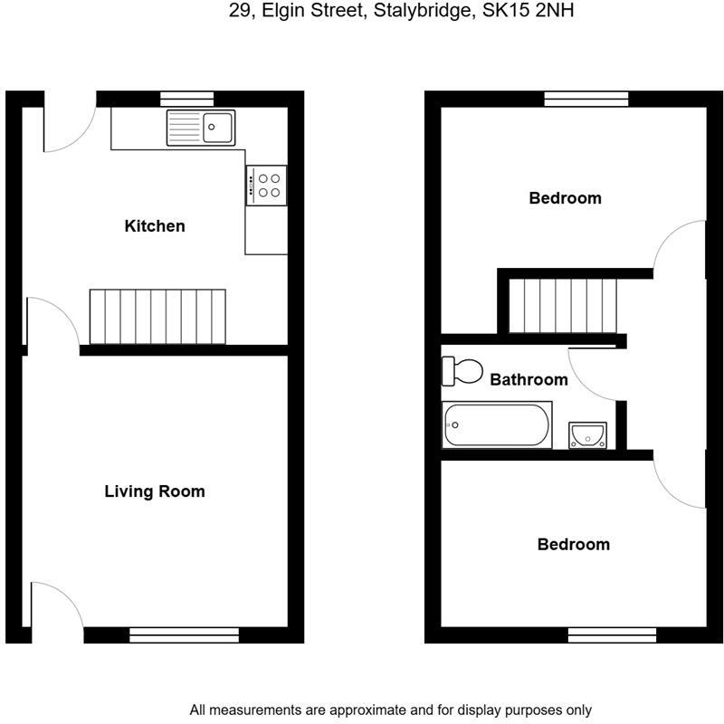 Elgin Street, Stalybridge floorplan