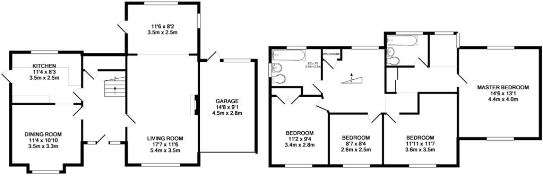 Old Woking Road, Pyrford, GU22 floorplan