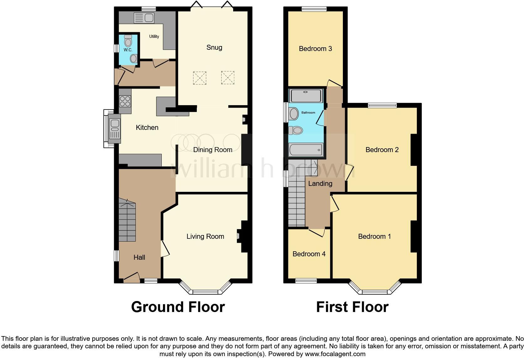 West End Drive, Ilkeston floorplan