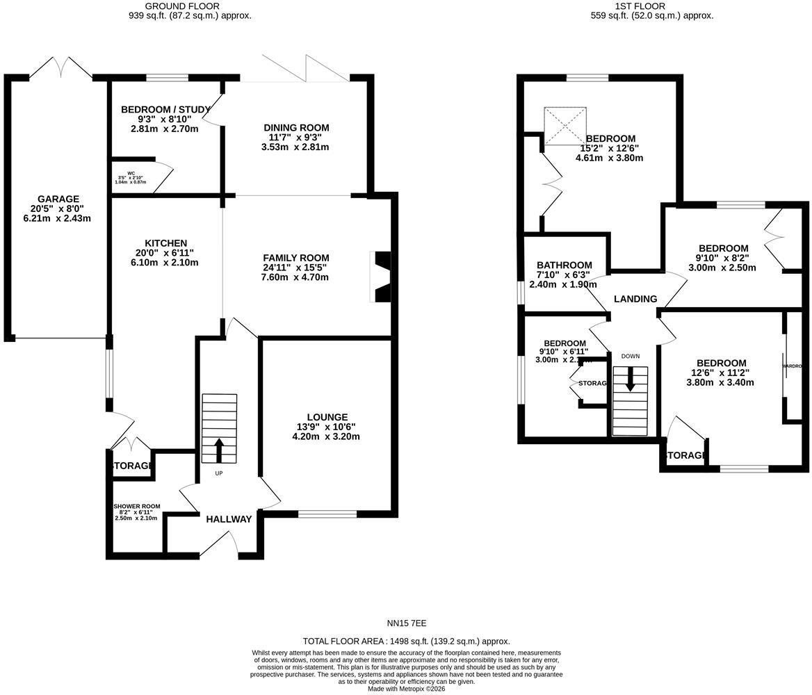 Cheyne Walk, Kettering floorplan