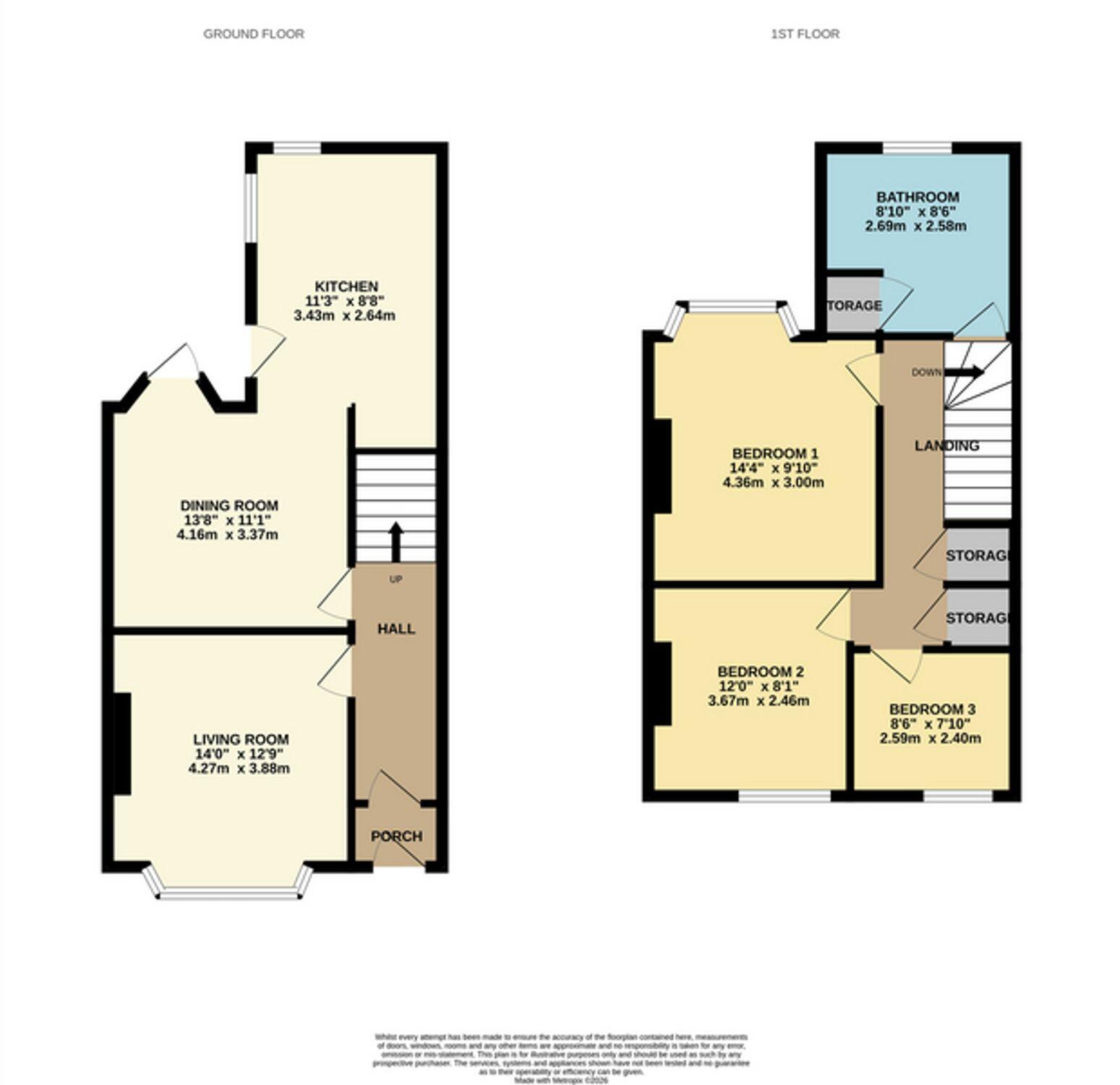 Woodhouse Road, Mansfield, NG18 floorplan