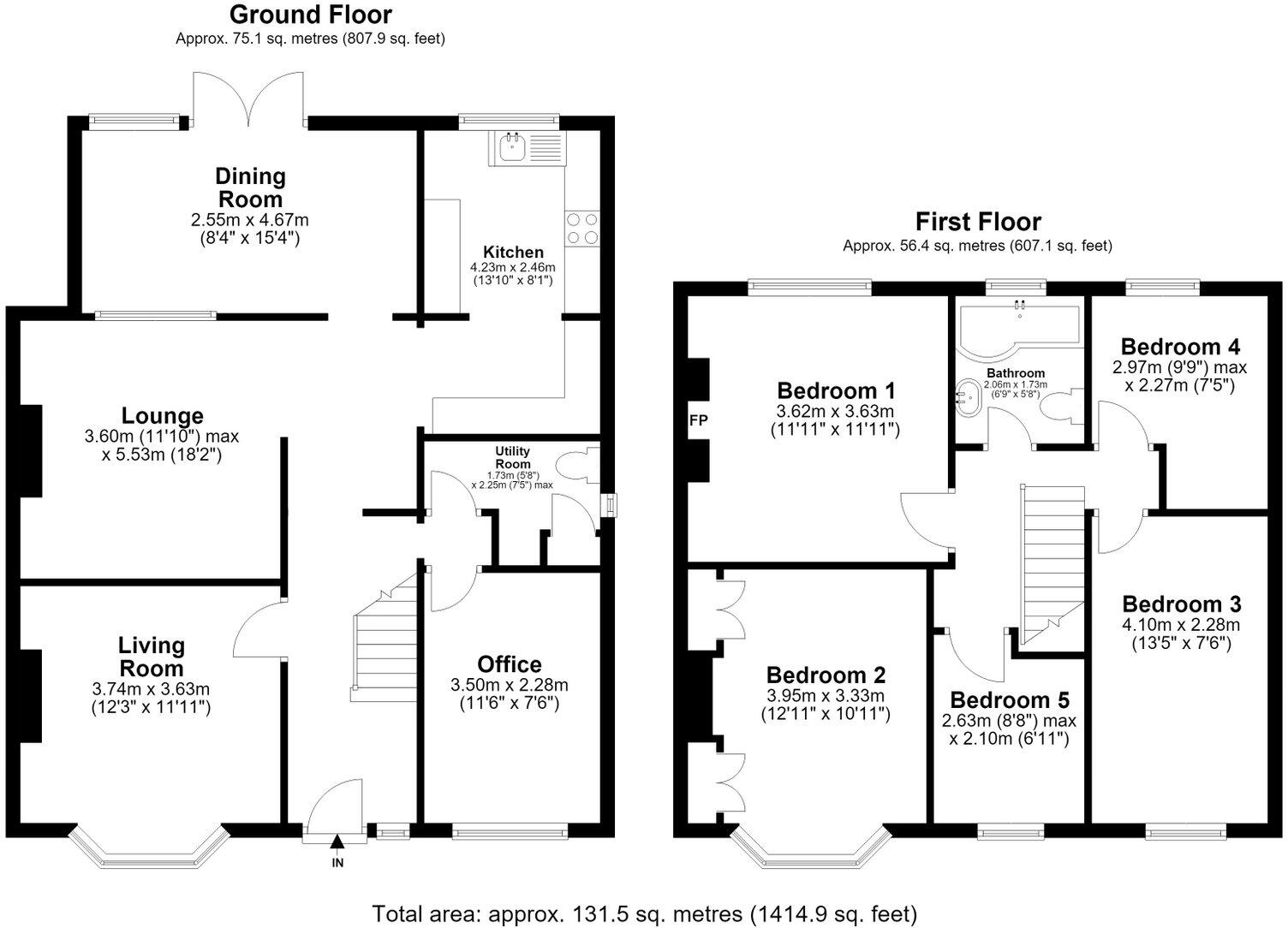 Beech Avenue, Greenfield, Saddleworth floorplan