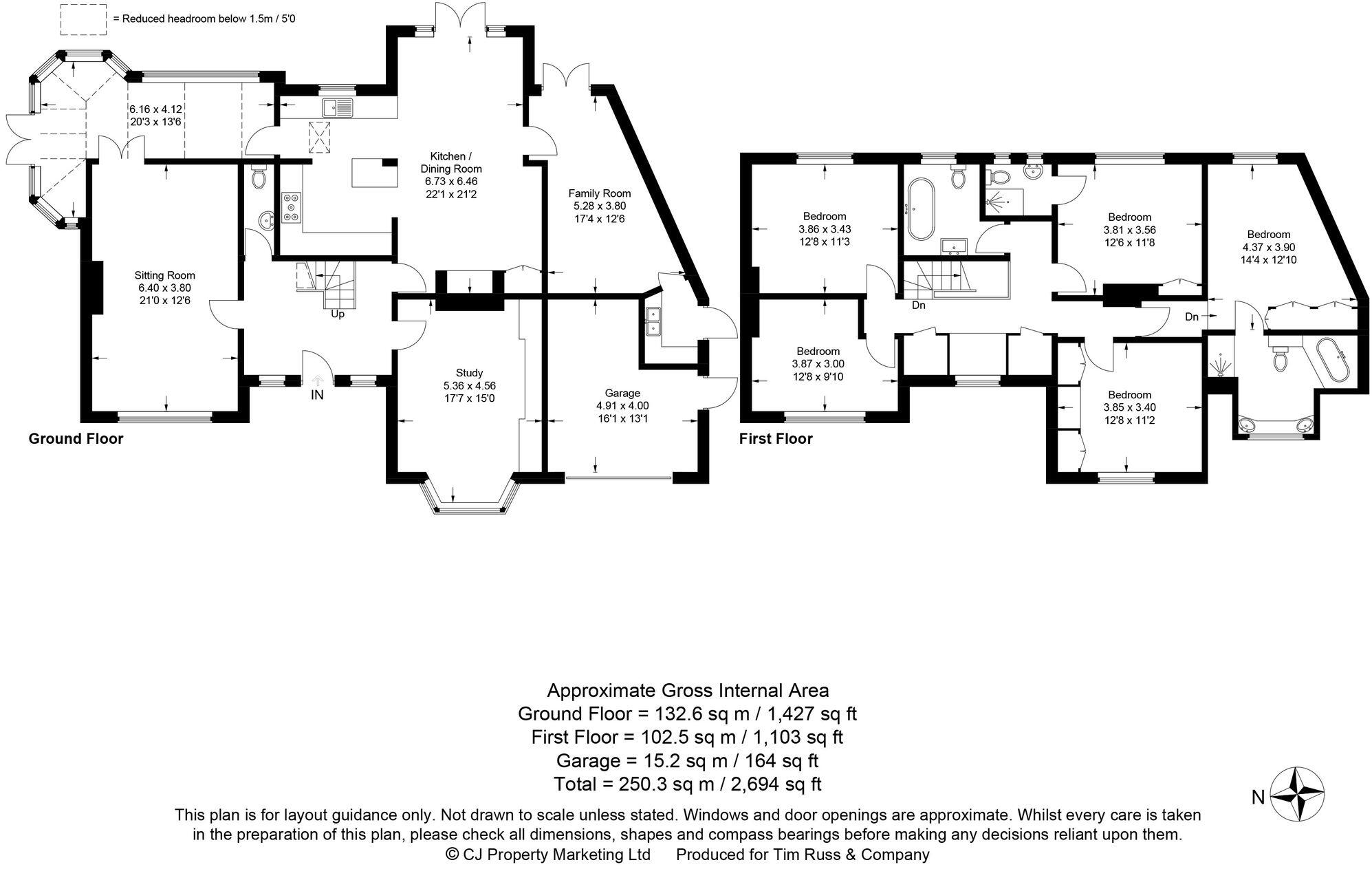 Baring Crescent, Beaconsfield, HP9 floorplan