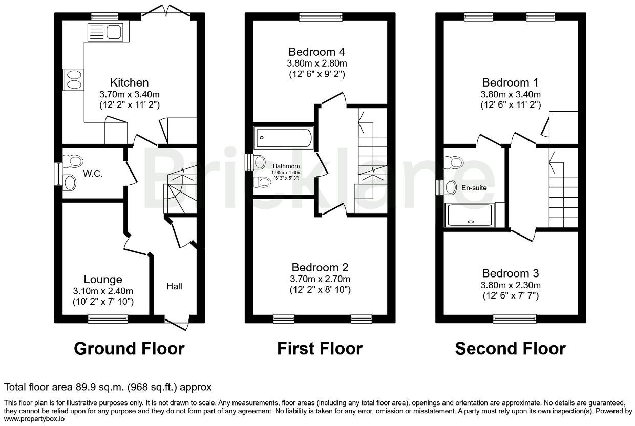 Hanafey Way, Harlestone, Northampton, Northamptonshire, NN5 7FW floorplan