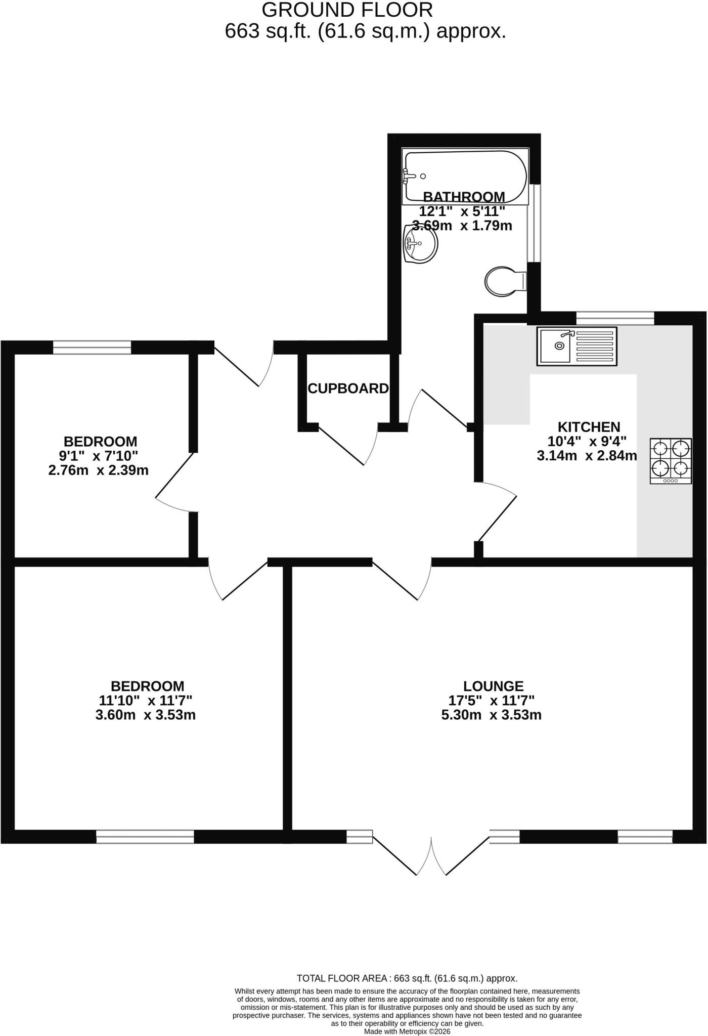 Spencer Road, Wigan floorplan