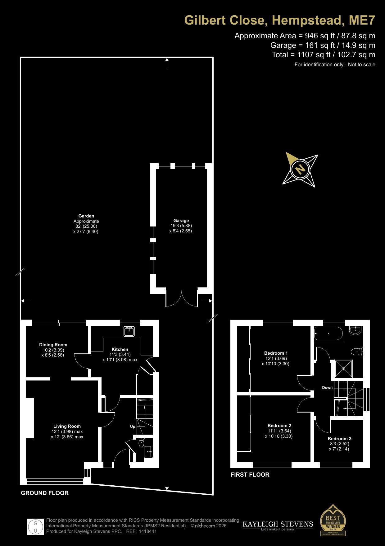 Sale Agreed By Kayleigh Stevens floorplan