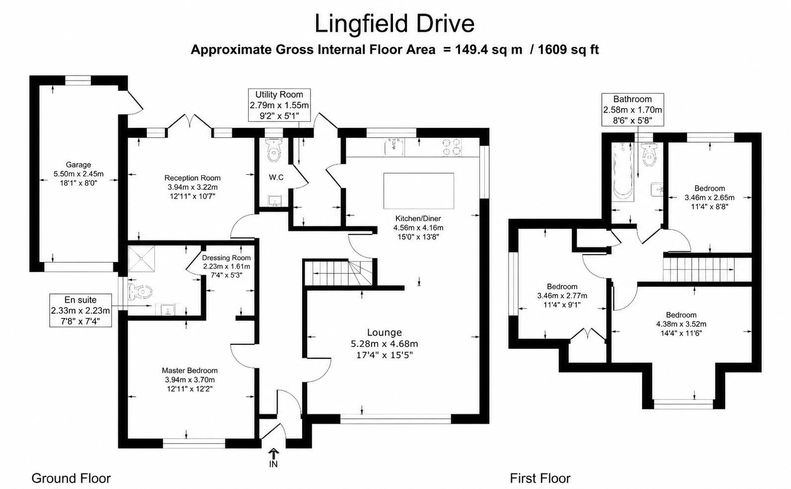 Lingfield Drive, Rochford floorplan
