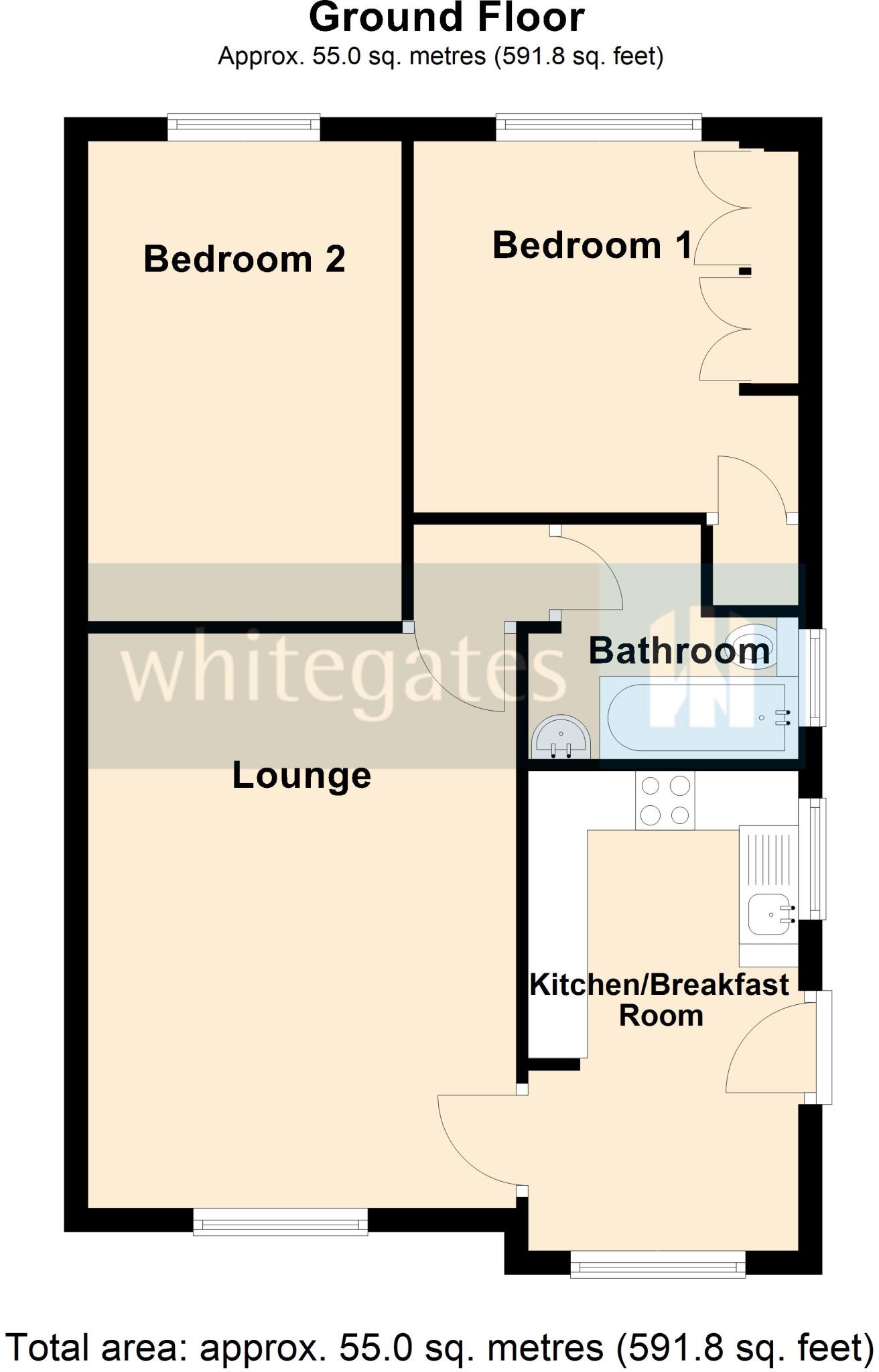 Bradwell Avenue, Dodworth, Barnsley, S75 floorplan