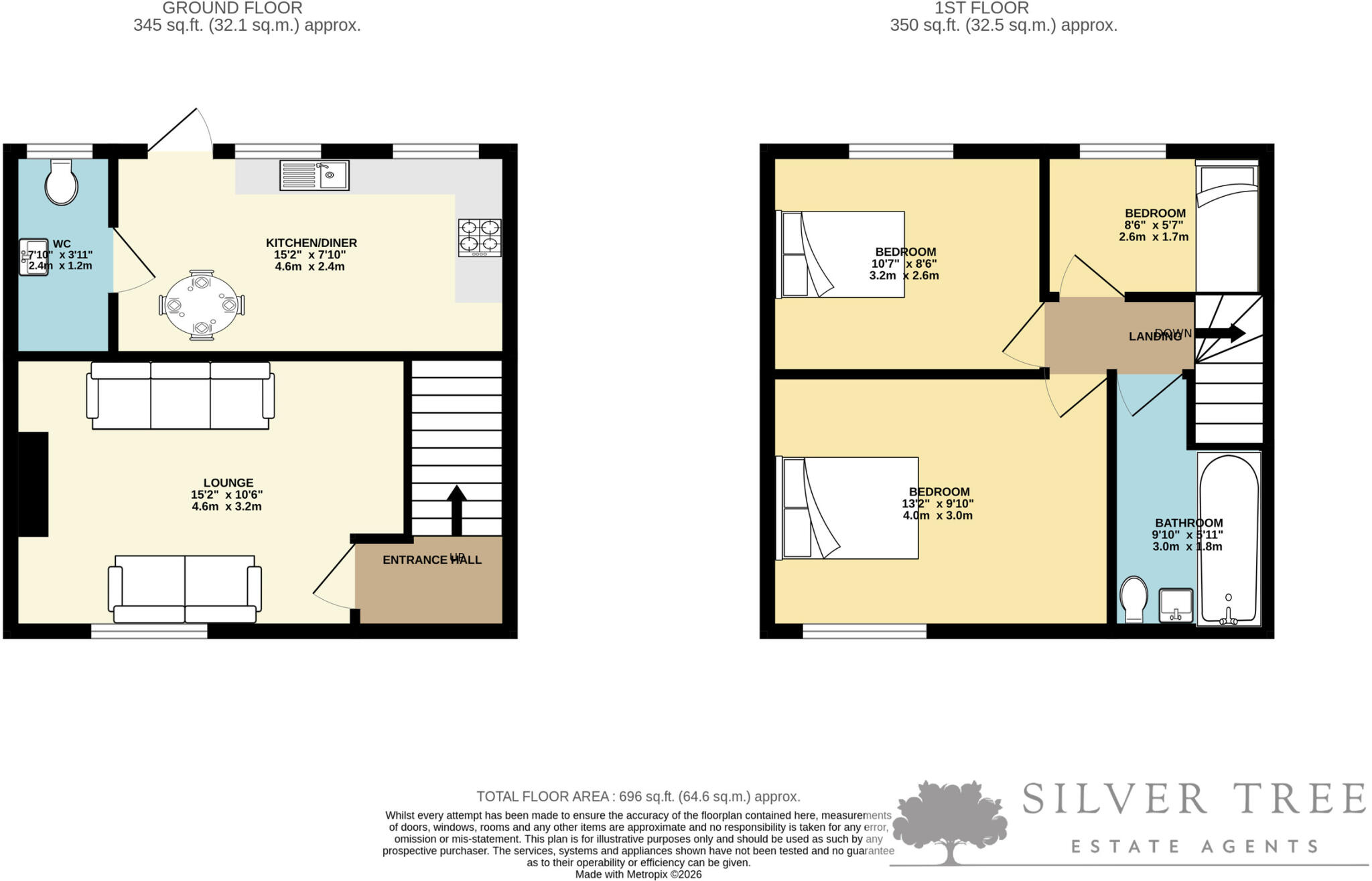 93, Maple Drive, Scarborough, North Yorkshire floorplan