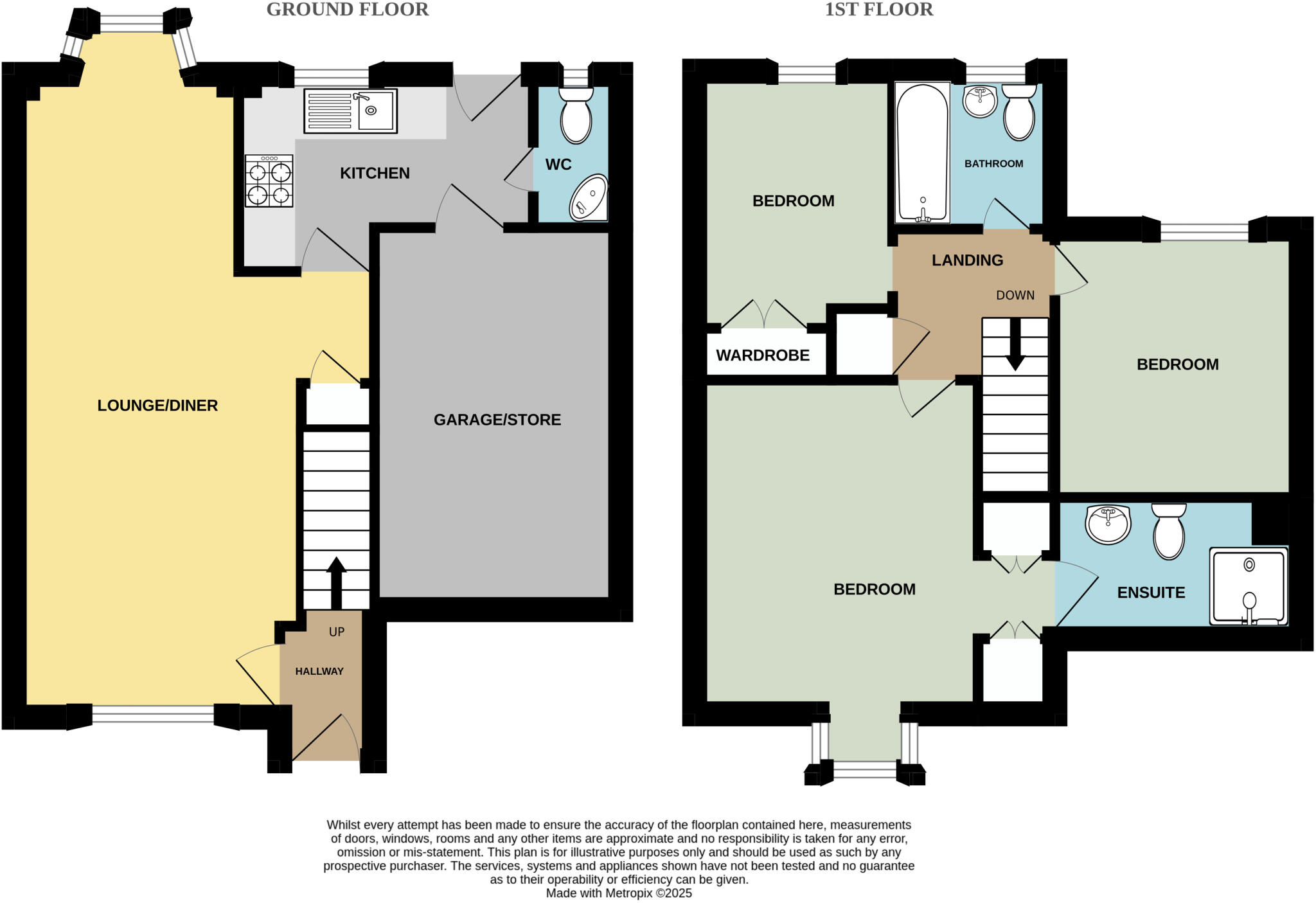 Plaines Close, Cippenham, Slough floorplan