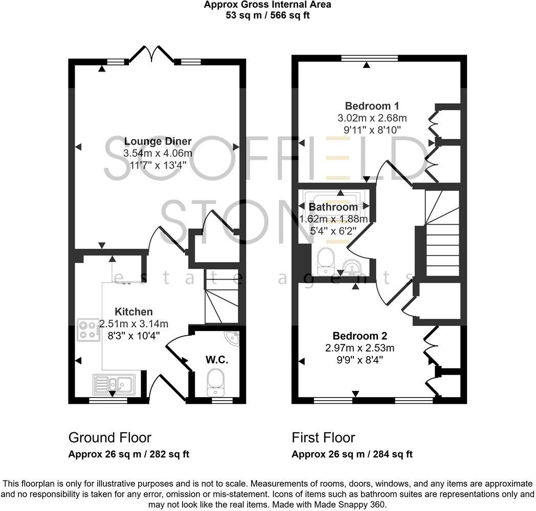Hampton Drive, Hatton, Derby floorplan