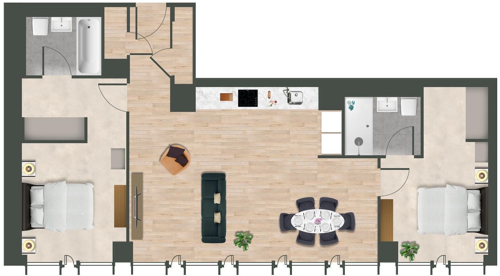 Broad Street, Birmingham, B15 floorplan