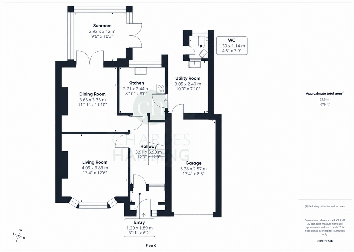 Inverary Road, Wroughton, Swindon, Wiltshire, SN4 floorplan
