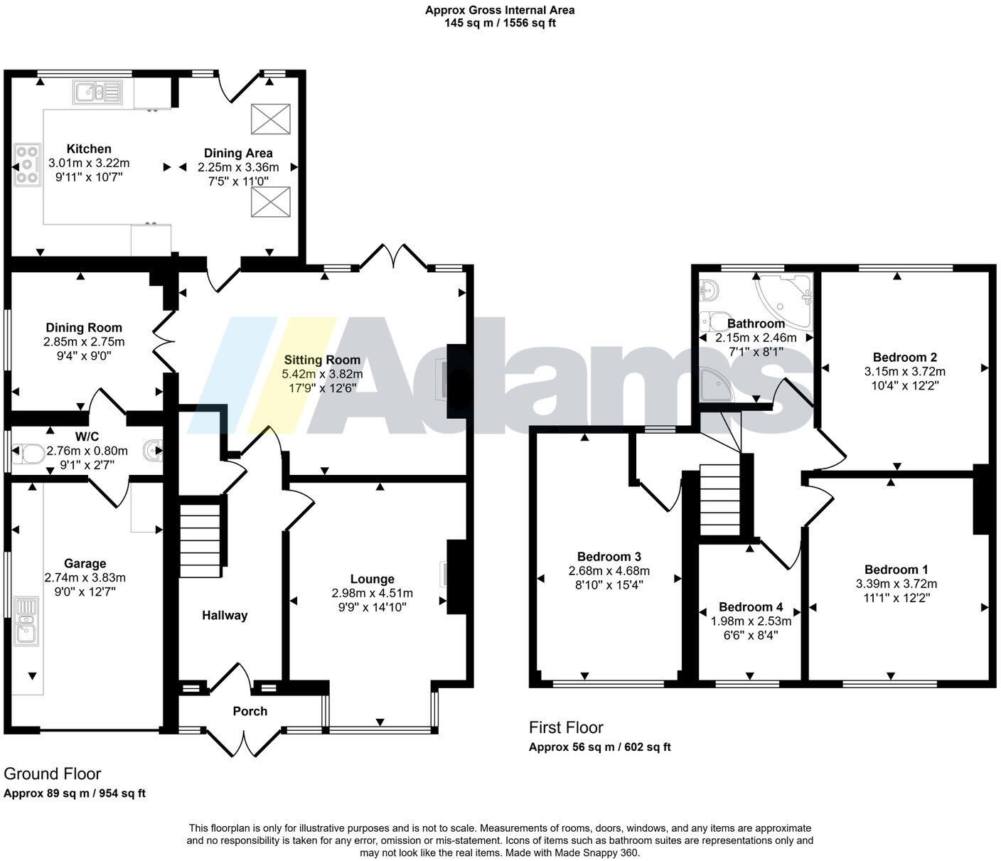 Middlehurst Road, Grappenhall, WA4 floorplan