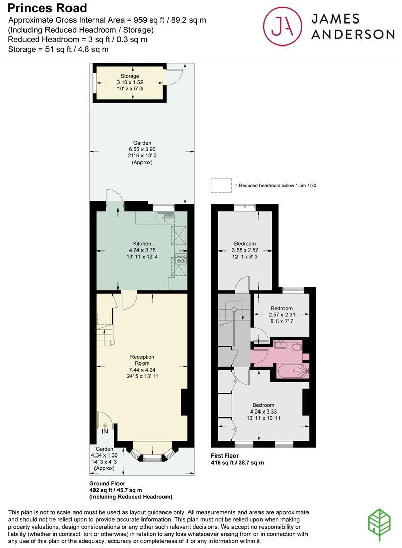 Princes Road, East Sheen, SW14 floorplan