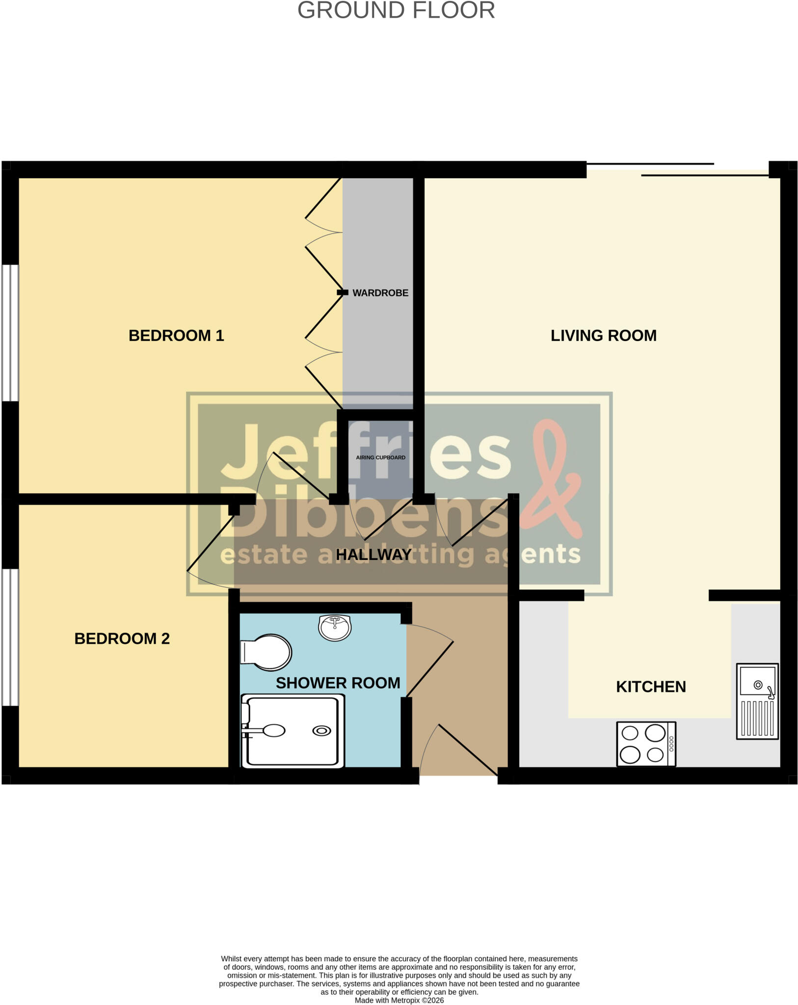 Grosvenor Court, Stubbington floorplan