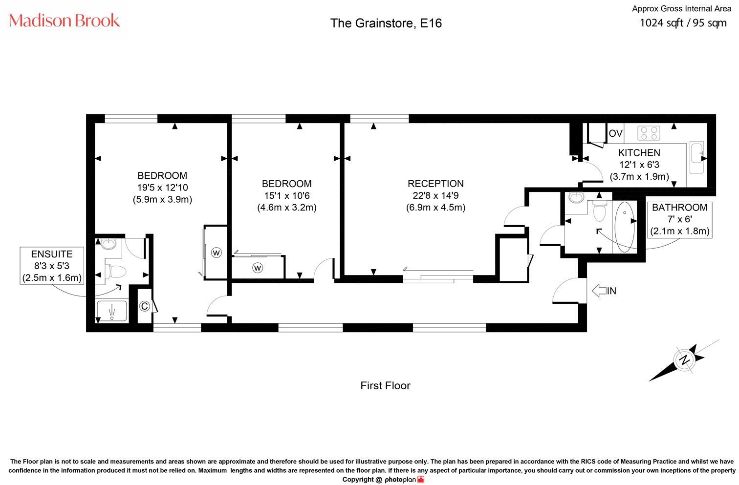 The Grainstore, Royal Victoria Dock, E16 floorplan