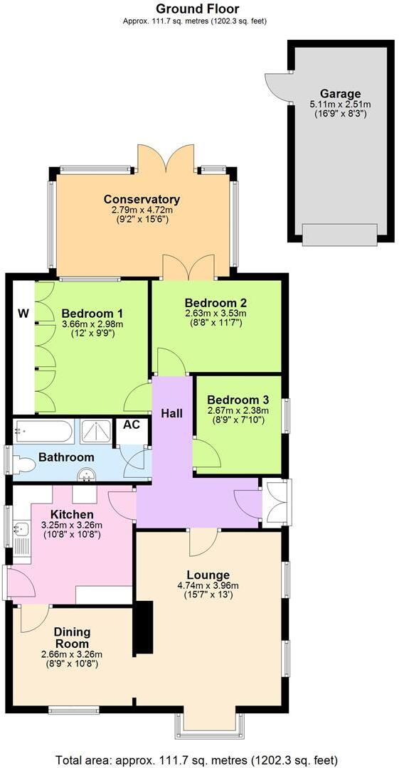 Bolton Way, Leyburn floorplan