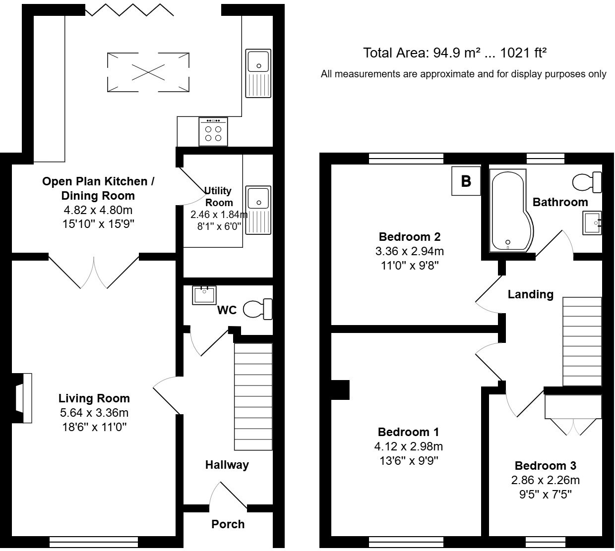 Farlington, Hampshire floorplan