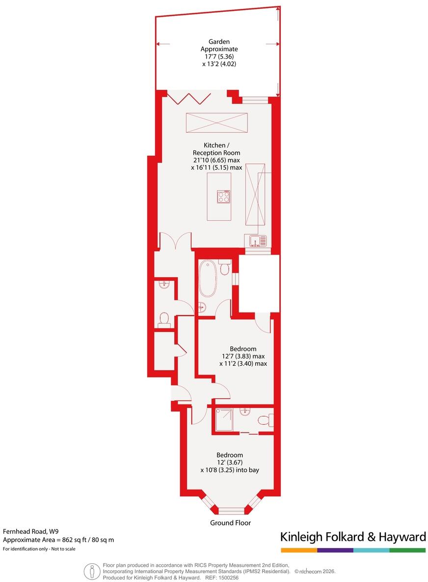 Fernhead Road, Queens Park, London, W9 floorplan