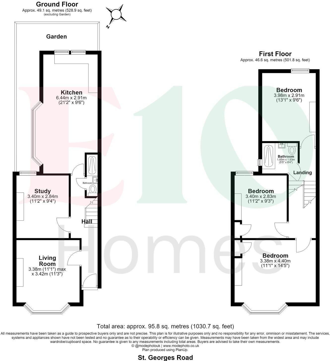 St. Georges Road, Leyton, E10 floorplan