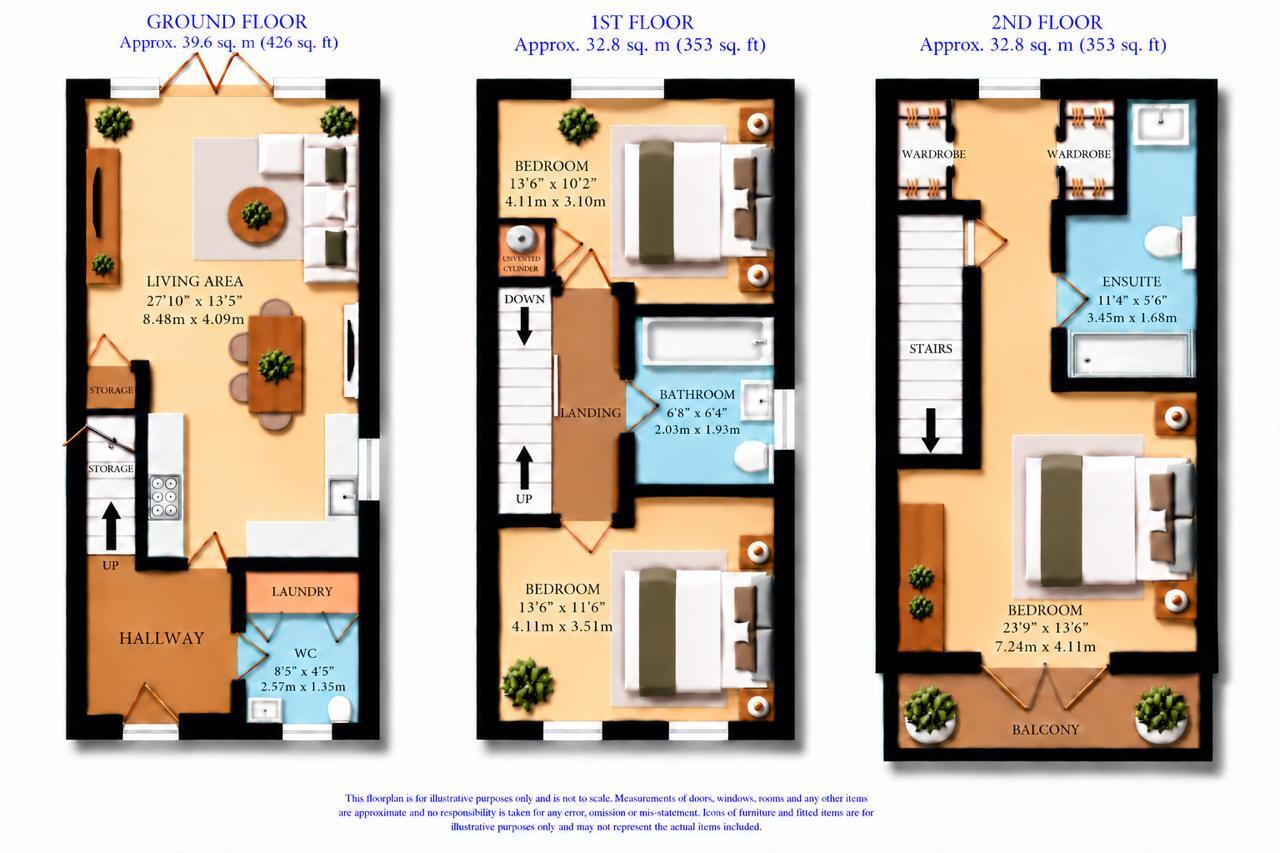 Huntingdon Drive, Romford, RM3 floorplan