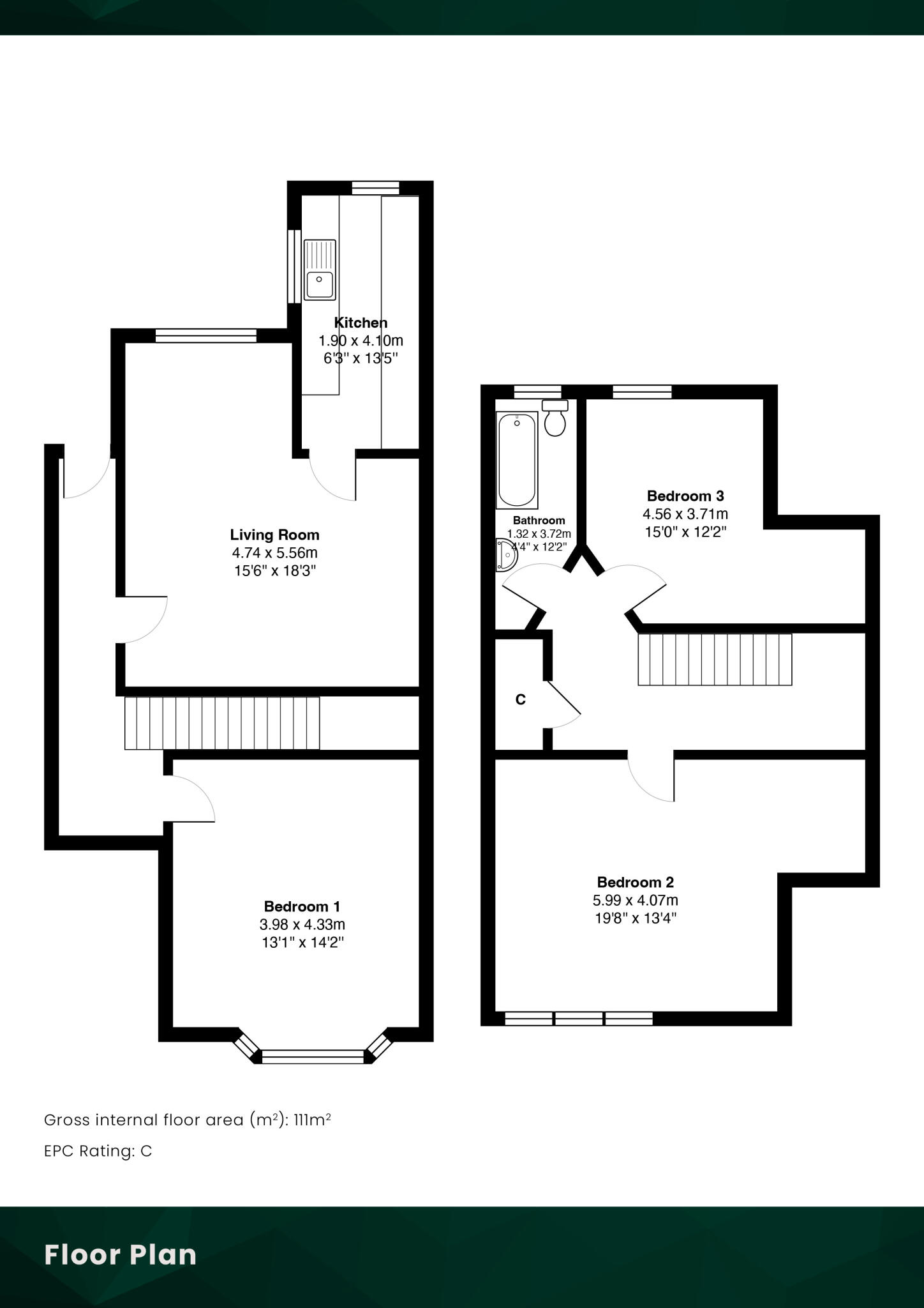 279 Wellesley Road, Methil, Leven, KY8 3BN floorplan