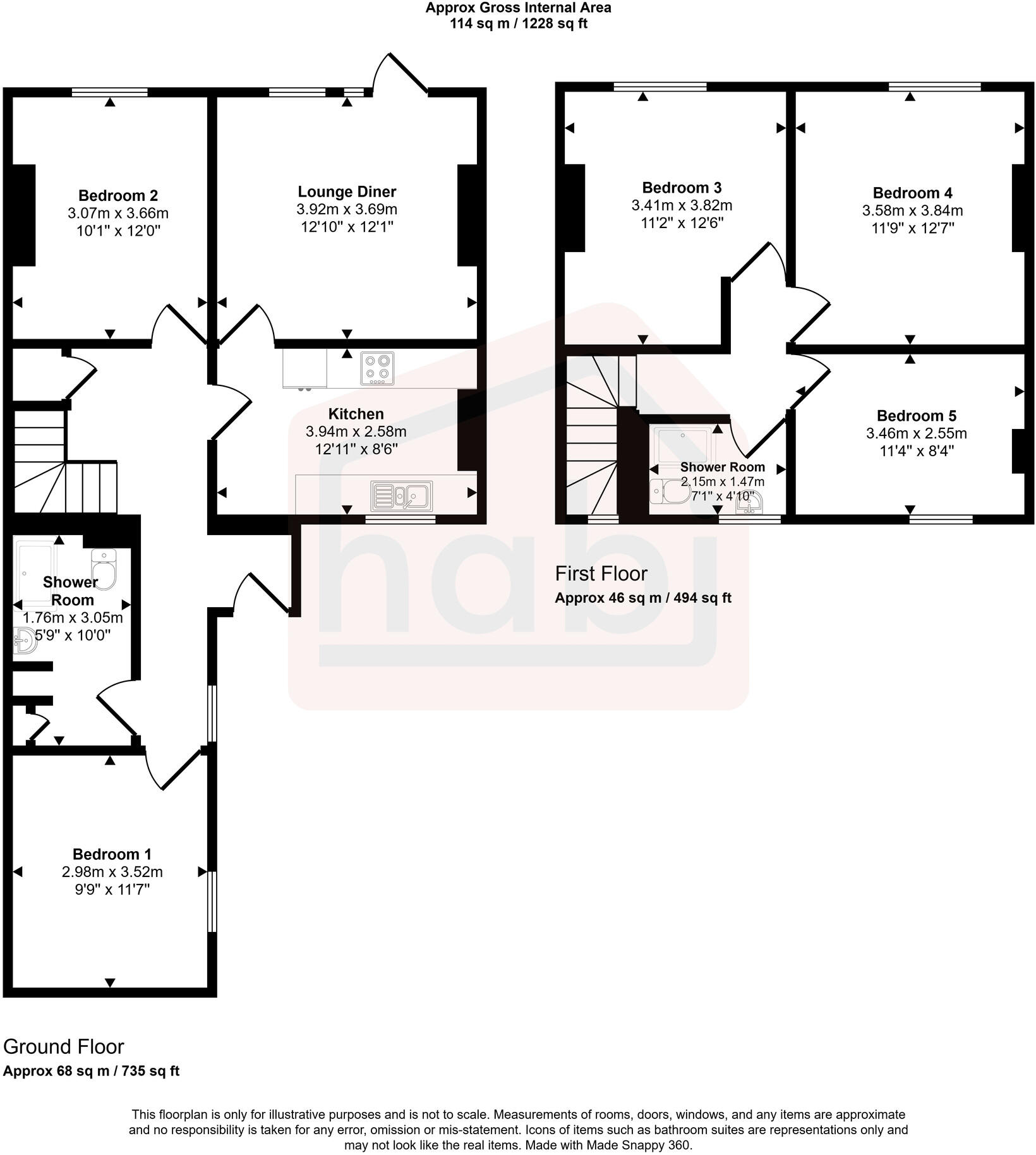 Press Lane, Norwich, NR3 floorplan