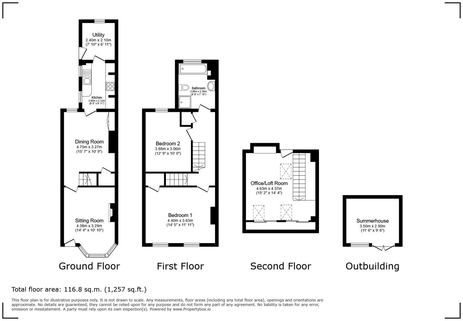 Pinions Road, High Wycombe, Buckinghamshire floorplan