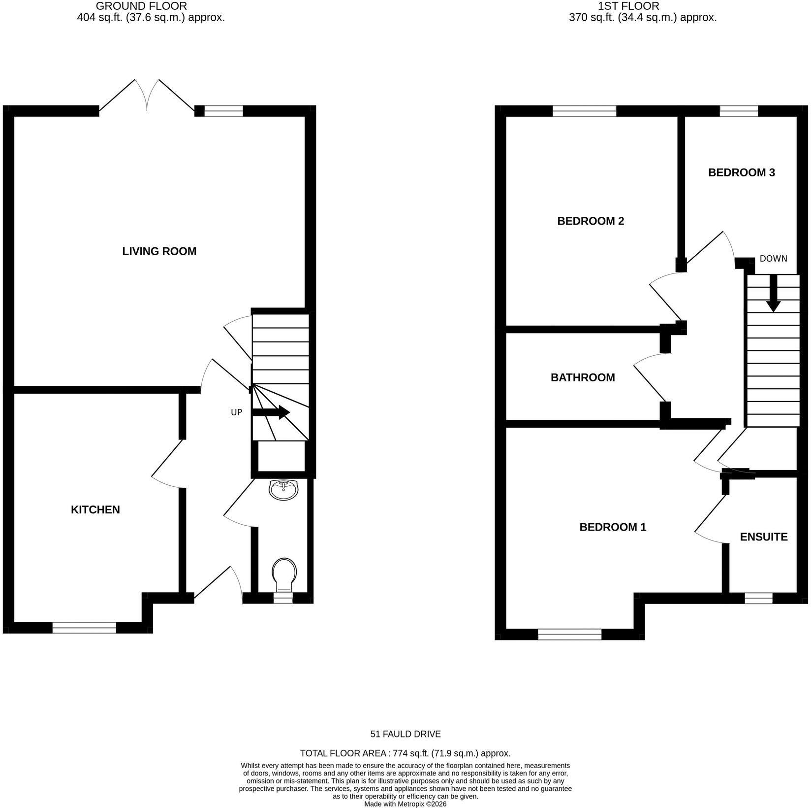 Fauld Drive Kingsway, Quedgeley, GL2 floorplan