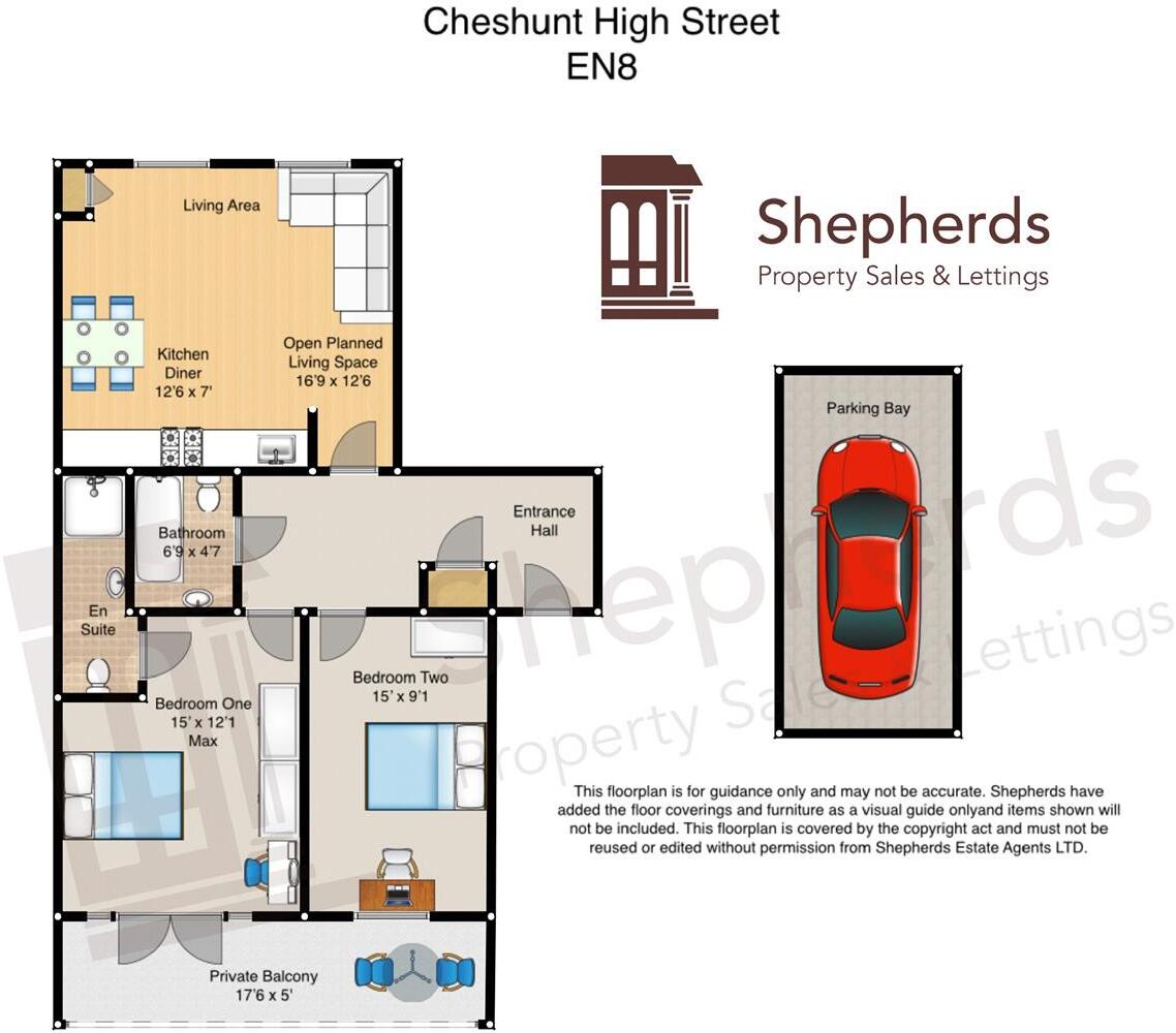Wycliffe Close, Cheshunt floorplan