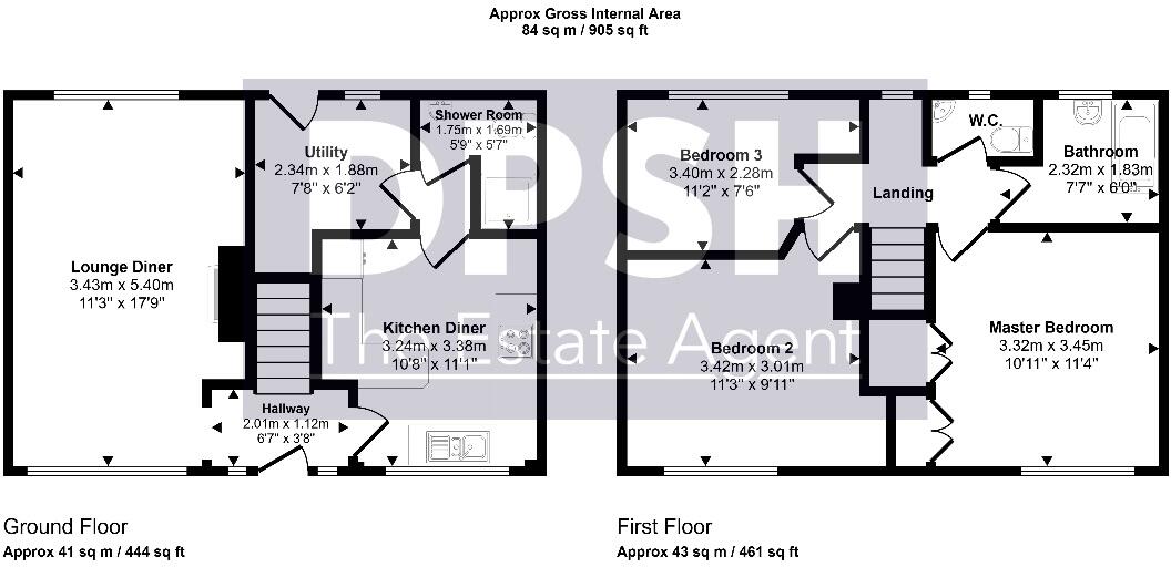 Deansway, Morley, Leeds floorplan