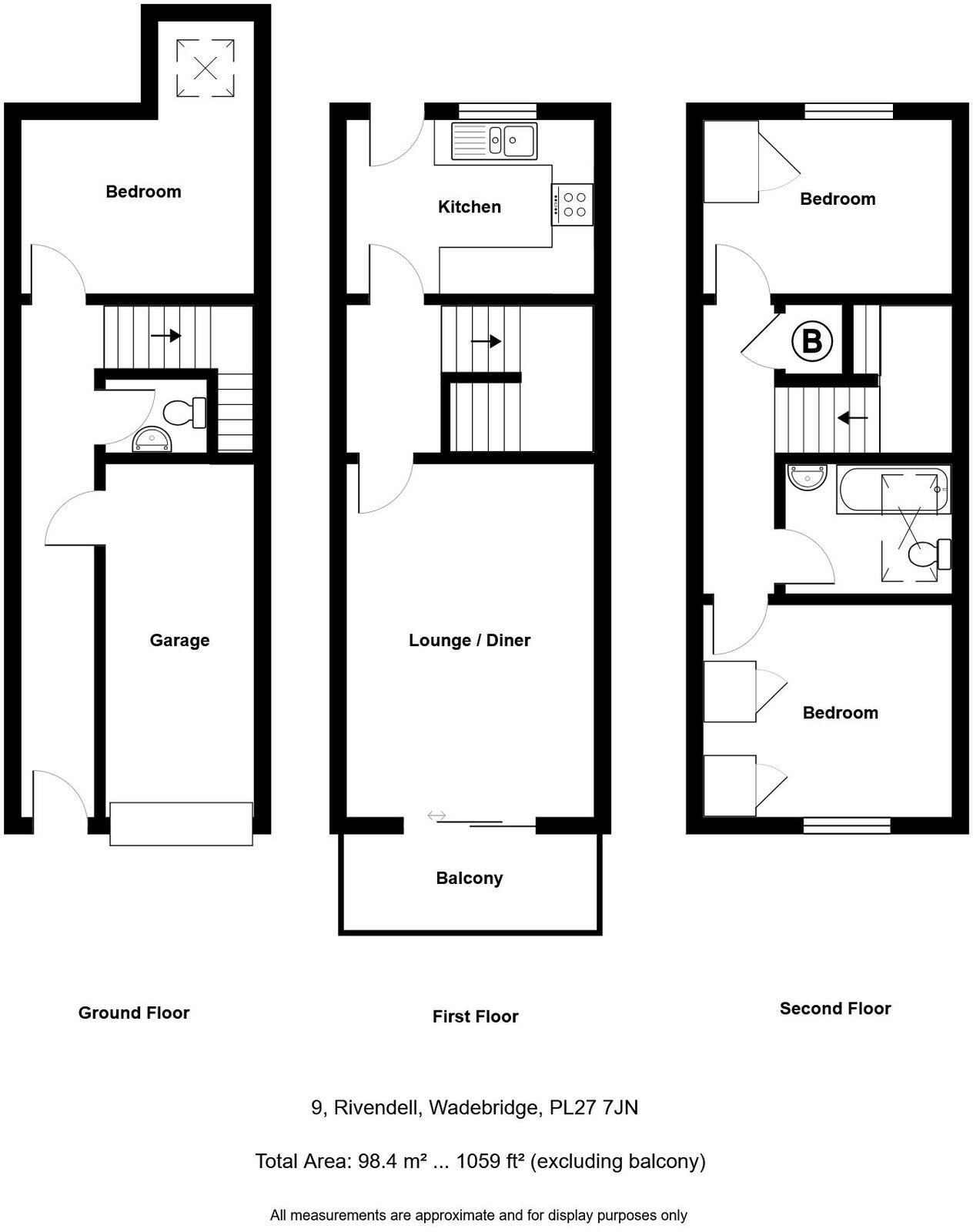 Rivendell, Wadebridge, PL27 floorplan