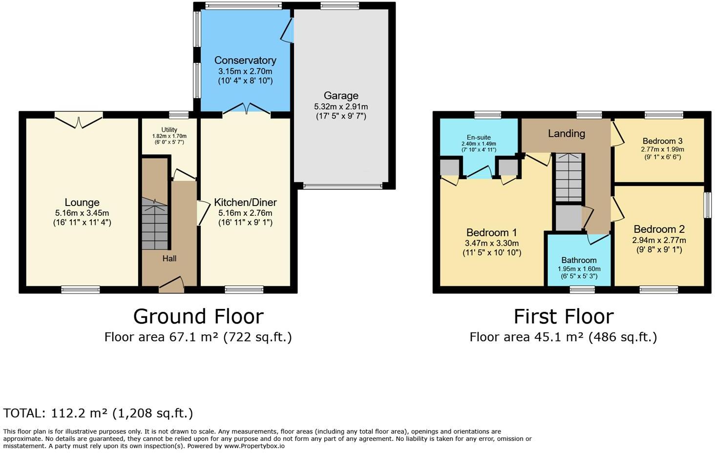 South Hayes Copse, Landkey, Barnstaple, Devon, EX32 floorplan