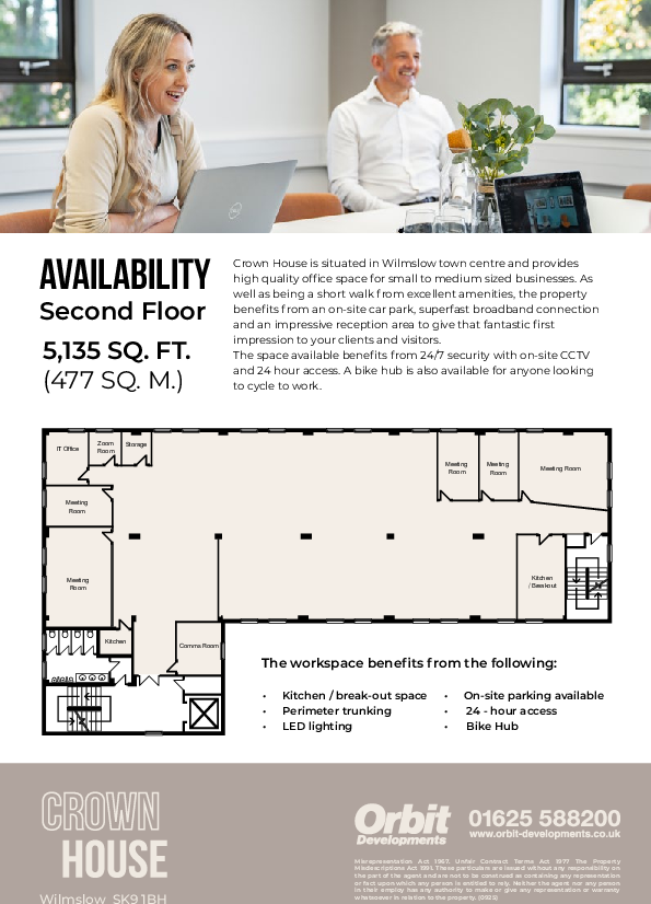Crown House Second Floor Plan