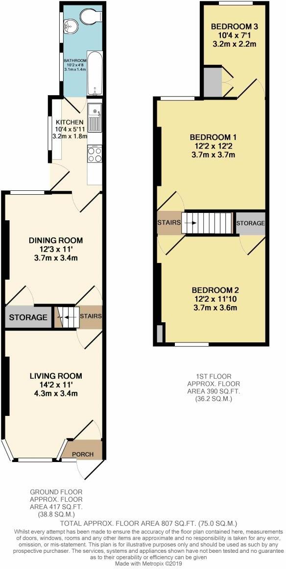 Murston Road, Sittingbourne, Kent, ME10 floorplan